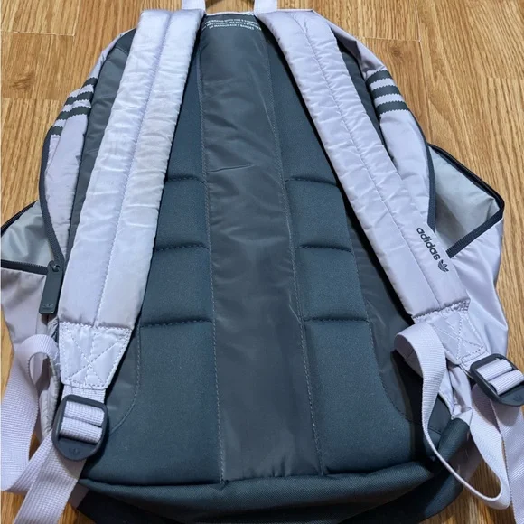 Adidas Originals National Plus 2 Light Purple and Black Backpack - Picture 9 of 12